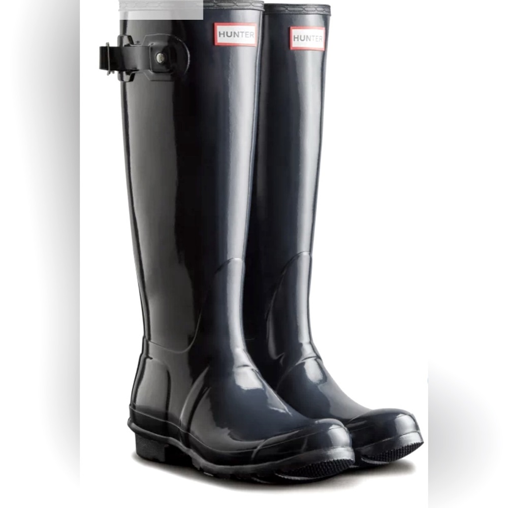 Hunter Women’s Original Tall Gloss Rain Boots - Size W9
